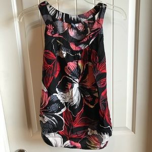 Hibiscus Collection Hawaii Flower Tank Top Blouse
